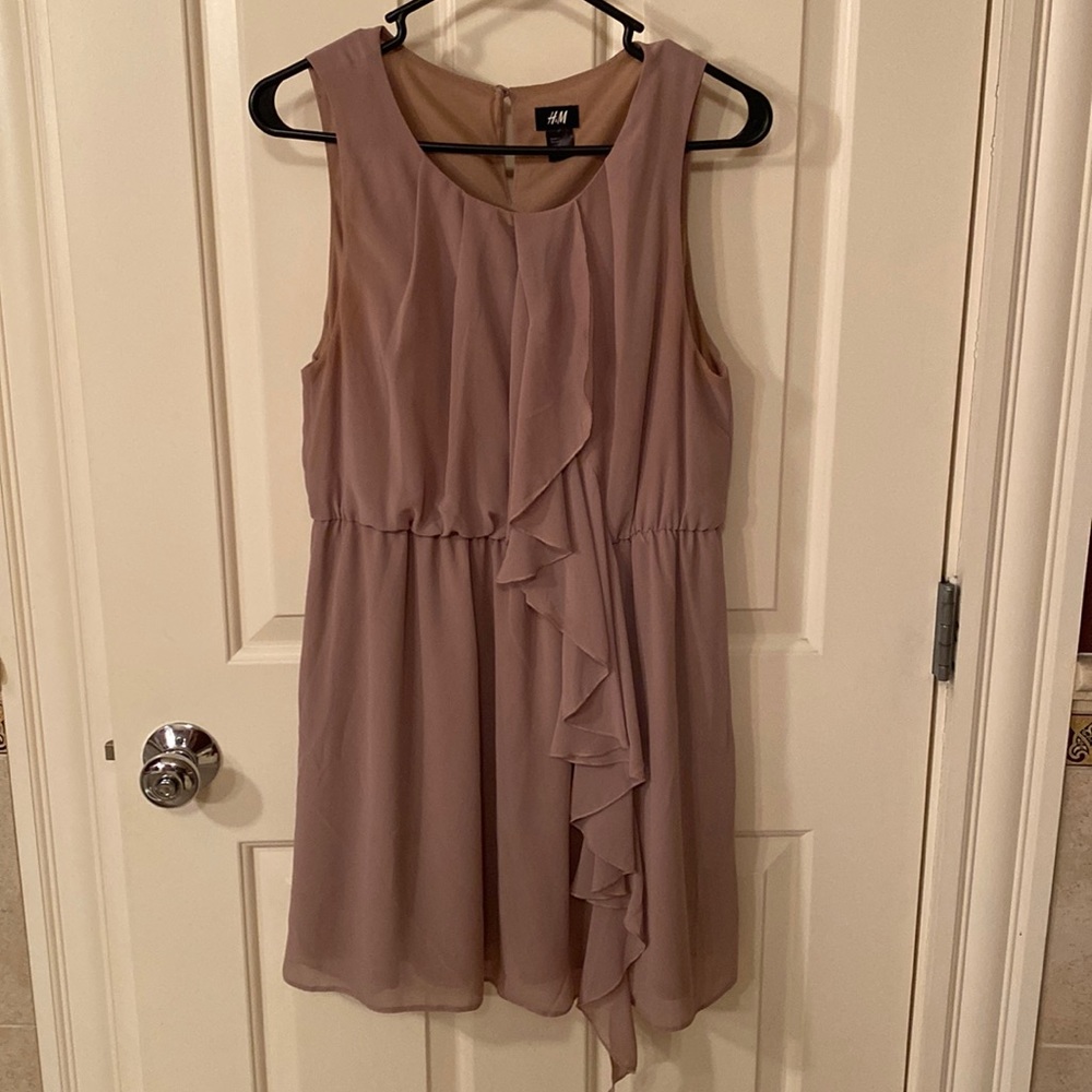 Chiffon evening dress